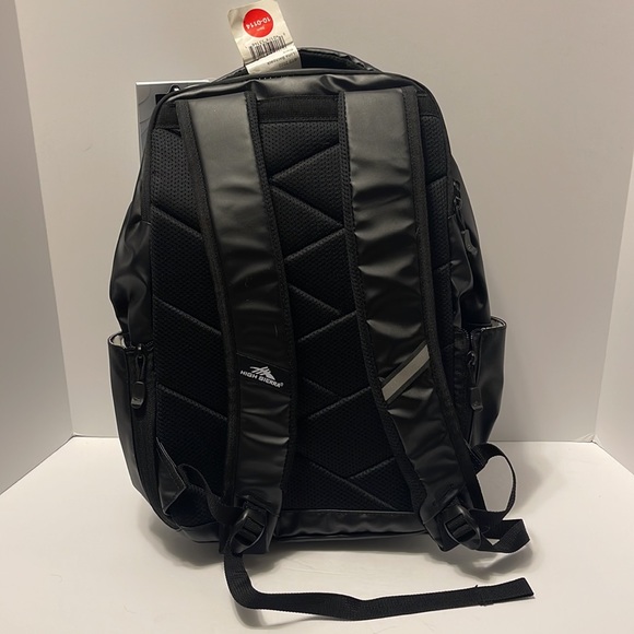 High Sierra Luna 17.6” Black Water Resistant Backpack w/ Padded Laptop Sleeve - Picture 6 of 7